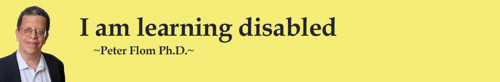 I am Learning Disabled